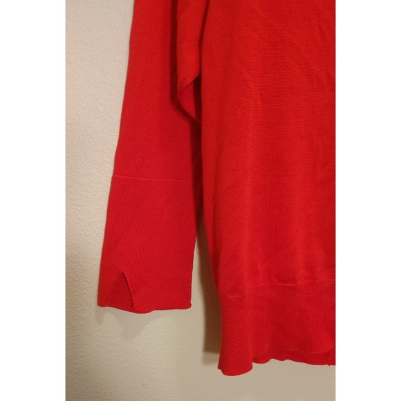 Crimson Oscar de la Renta Cardigan - Picture 4 of 8